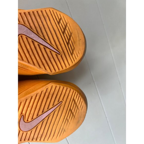 Nike Metcon 5 Training Shoes Sneaker AO2982-081Gray Orange White Women’s Size 8 - Picture 8 of 11
